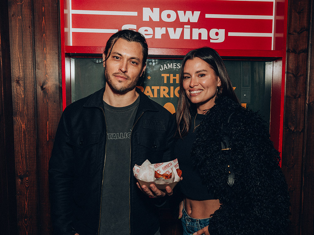 Blair Redford and Xina Munez at the Pre-St.Patrick's Day celebration in LA hosted by CHAIN X Jameson Irish Whiskey